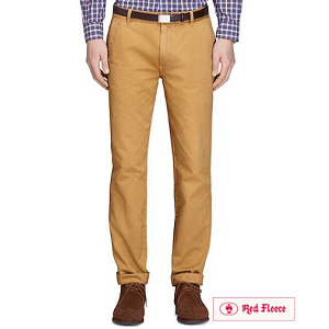 Slim Fit Lightweight Chinos - Dark Khaki